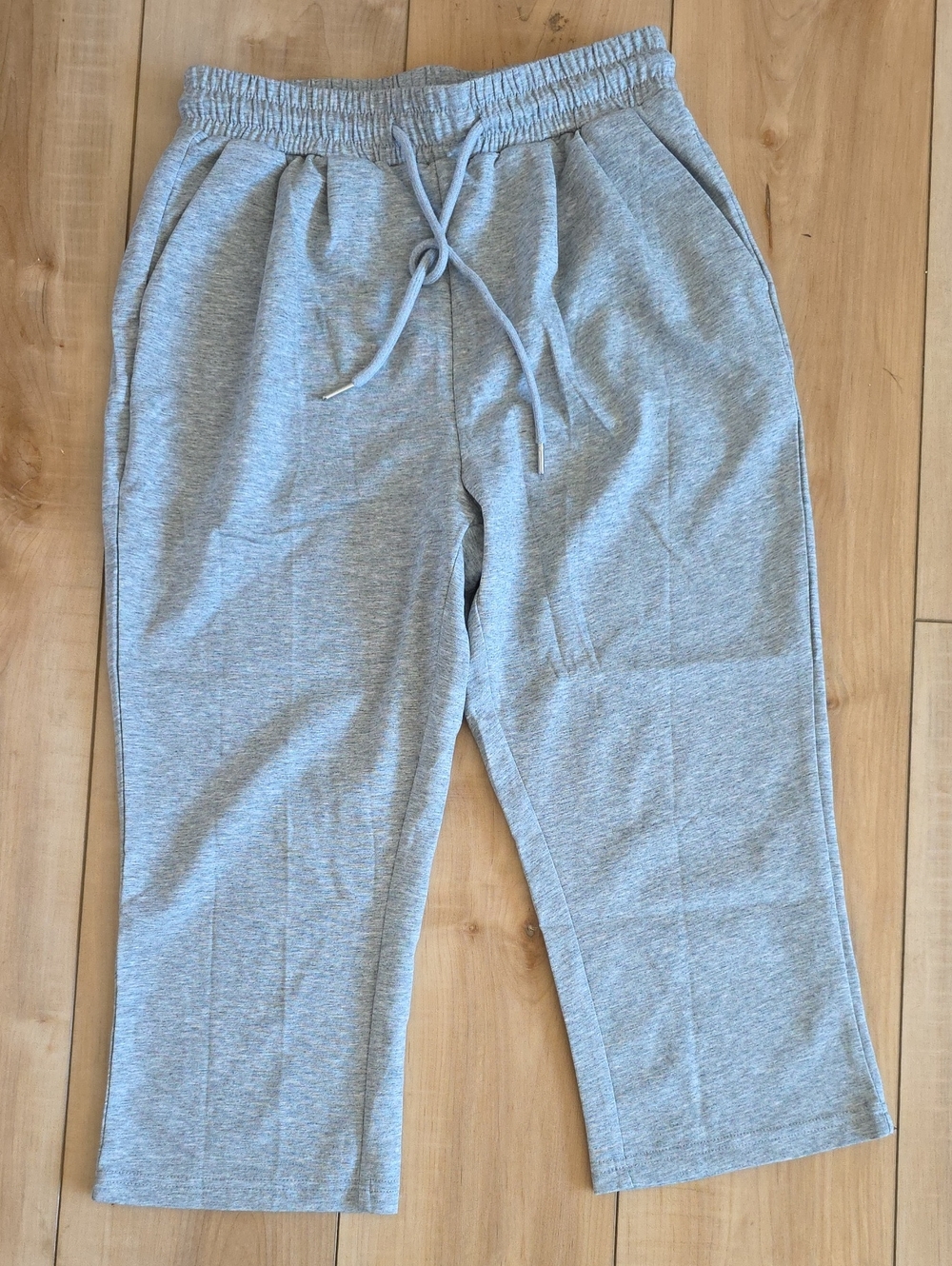 Hi-Waist Cropped/Capri Drawstring Pants Size Small